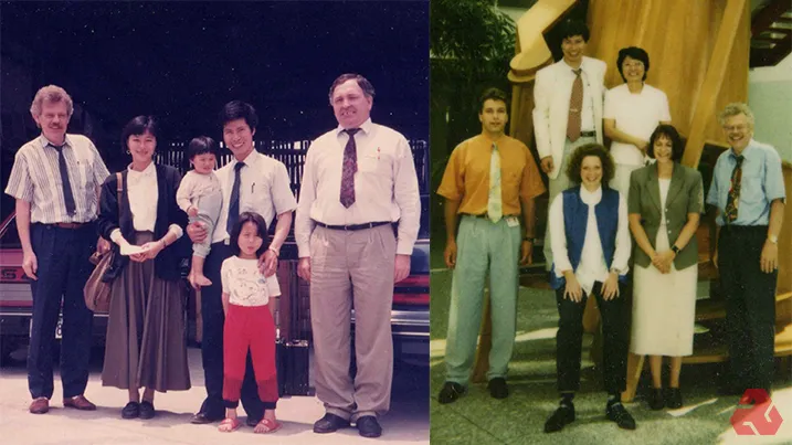 1990年技驚海外